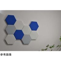 アズワン かるパネル 六角 1セット(4枚入り) ブルー 67-4942-71 1セット(4枚)（直送品）