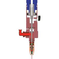 オーケー・インターナショナル TECHCON マイクロショット ニードルバルブ TS5440 1台 193-3462（直送品）