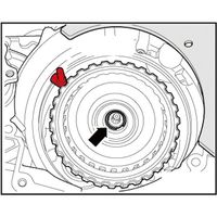 JTC VAG クラッチ固定ツール JTC6635 1個 572-3103（直送品）