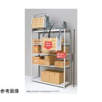 オークス 業務用昇降棚LF 棚高さ2100mm 580~630mm JGS50949(H2100D600) 1セット 67-9362-43（直送品）