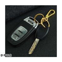 Trimate カラビナ キーリング ホルダー TR-KH002-BK 1個 67-4918-99（直送品）