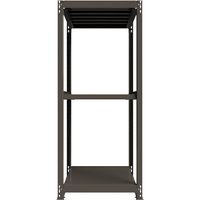 ICHIMAI 重量ボルトレスラック 段荷重1000Kg H2100×W900×D900 天地3段 単体グレー TH1000-739T3（直送品）