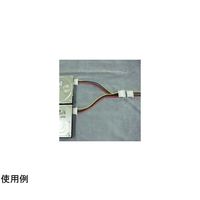 アイネックス 二股電源ケーブル 15cm D2-1501C 1個 67-9231-78（直送品）