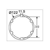 JTC リアホイールアクスルナットソケット JTC7684 1個 507-9924（直送品）