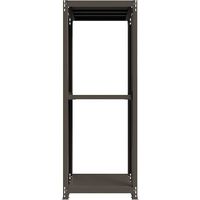 ICHIMAI 重量ボルトレスラック 段荷重1000Kg H2400×W900×D600 天地3段 単体グレー TH1000-836T3（直送品）