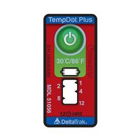 デルタトラックジャパン 温度・時間ラベル TEMPDOT(TM) PLUS 30°C 100枚入 51056 1箱(100枚)（直送品）