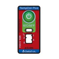 デルタトラックジャパン 温度・時間ラベル TEMPDOT(TM) PLUS 10°C 100枚入 51054 1箱(100枚)（直送品）