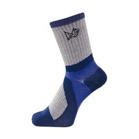 エビスニット 吸汗速乾メリノウール使用ミドルソックス 5指タイプ ブルー 25~27cm TR-1423 1足 67-4573-38（直送品）