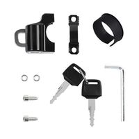 Trimate 自転車用ヘルメットロック TR-JHL 1個 67-4918-78（直送品）