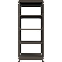 ICHIMAI 重量ボルトレスラック 段荷重1000Kg H2100×W900×D600 天地5段 単体グレー TH1000-736T5（直送品）