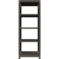 ICHIMAI 重量ボルトレスラック 段荷重1000Kg H2400×W900×D600 天地5段 単体グレー TH1000-836T5（直送品）