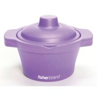 ウィザーライフサイエンス Fisherbrand アイスバケツ 2.5L パープル 03-395-161 1個 65-4341-29（直送品）