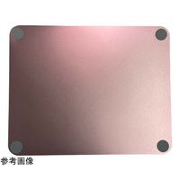 Trimate メタルマウスパッド アルミニウム合金製 300×240mm ピンク TR-MMP002-PK 1個 67-4920-05（直送品）