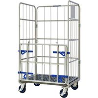 ワコーパレット ワコー カーゴプレスタ ダブルゲート付 1000×800×1700 WKP-1080-WG 1台 473-0903（直送品）