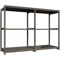 ICHIMAI 重量ボルトレスラック 段荷重1000Kg H2100×W1500×D900 天地3段 連結グレー TH1000-759R3（直送品）