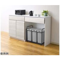 オークス ダストボックスワゴン 幅71.1cm J98 1台 67-5200-01（直送品）