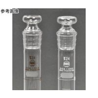 日本理化学器械 比色管(栓付)TS摺部24 100mL 白色目盛 204-100W 1個 65-8671-50（直送品）
