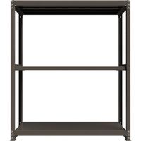ICHIMAI 重量ボルトレスラック 段荷重1000Kg H2100×W1800×D600 天地3段 単体グレー TH1000-766T3（直送品）