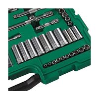 SATA ソケットレンチセット1/4&3/8&1/2(ミリ&インチ) 124pcs RS-09014 1点 68-0947-32（直送品）