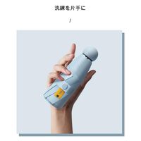 アスコ 折りたたみ傘 UPF50+ ブルー FUM01(B) C1000434 1本（直送品）