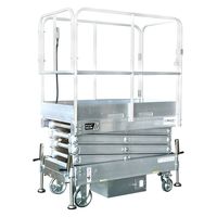 ピカコーポレイション アルミシザース式昇降作業台 アルシザー LWA-36B 1式（直送品）