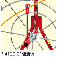 ミノル工業 ガイド口ローラー バケットランナー用 P4197-01 1個（直送品）