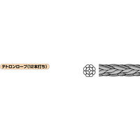 ミノル工業 テトロンロープ R-1430T 1巻（直送品）