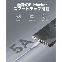 VOLTME シリコン 充電ケーブル USB-C&USB-C 100W 1m C2124 1点