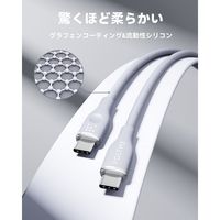 VOLTME シリコン 充電ケーブル USB-C&USB-C 60W 1.8m C2139 1点