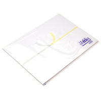 ササガワ のし紙 B4判 黄水引 山 3-444 1冊(100枚袋)