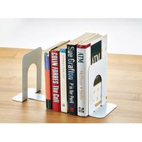 ジョインテックス ブックエンド M 白 1組(2個入) B167J-M-WH 1組