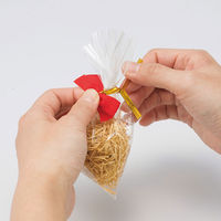 シモジマ クイックリボン 12mm巾 アカ 001423501 1束(20個)