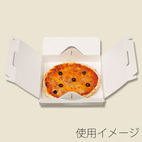 シモジマ NキャリーピザBOX 23cm 白 004247750 1袋(25枚)