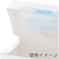 シモジマ サイドオープンケーキ箱 1号 白 ポケット付 004260000 1束(10枚)