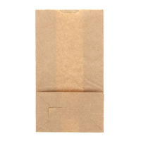 シモジマ マチあり紙袋 角底無地袋 No.6 未晒無地 Eタイプ 4547432457249 1袋(100枚)