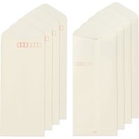 デザインフィル きれいな宛名が書ける封筒 縦 クリーム 20530006 1パック(8枚)