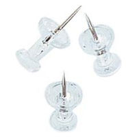 ソニック チェス画鋲 針長11mm プラケース入り 透明 AW-319 1箱