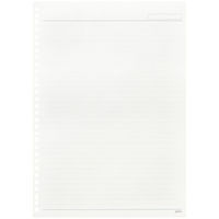 マルマン ルーズリーフ ジウリス 7mm罫 30穴 A4 50枚 HL100B 1冊