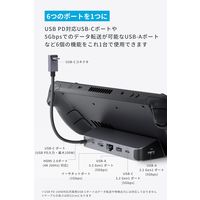Anker USBーC ハブ(6ーinー1、 For Game Console) A83S10A1 1個