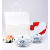 ベルベ 紙袋 自動紐手提袋 T-6W 白無地 1686 1袋(50枚)