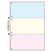 ヒサゴ A4NCカラー3面6穴 FSCF2013 1冊