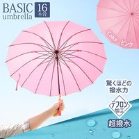 スギハラ 550mm手開き テフロン加工 無地 ピンク 4947272393149 1個