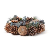 【LAKOLE/ラコレ】 ドライリース（23cm） ブルー