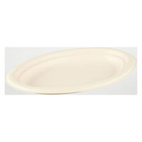 パックスタイル バガス容器 新BB楕円プレート 250-190 00709947 1袋(50枚)