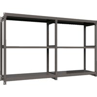 ICHIMAI 重量ボルトレスラック 段荷重1000Kg H1800×W1500×D600 天地3段 連結グレー TH1000-656R3（直送品）