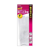 ダンロップホームプロダクツ 綿ニット手袋 フリーサイズ 120双入 すべり止め付 C-714 1ケース(120双) 63-7089-83（直送品）