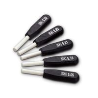 新潟精機 セラミックシャンク付ピンゲージセット 4.00ー4.50mm 一般校正付 1セット(51本入) CAG-4A 1セット(51本)（直送品）