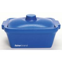 ウィザーライフサイエンス Fisherbrand アイスパン 4L ブルー 03-395-153 1個 65-4341-36（直送品）