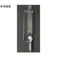 日本理化学器械 目盛入等圧ロート(PTFE コック)TS上部19 TS下管19 200mL 126-19200 1個 65-8680-69（直送品）