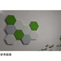 アズワン かるパネル 六角 1セット(4枚入り) ライトグレー 67-4942-69 1セット(4枚)（直送品）